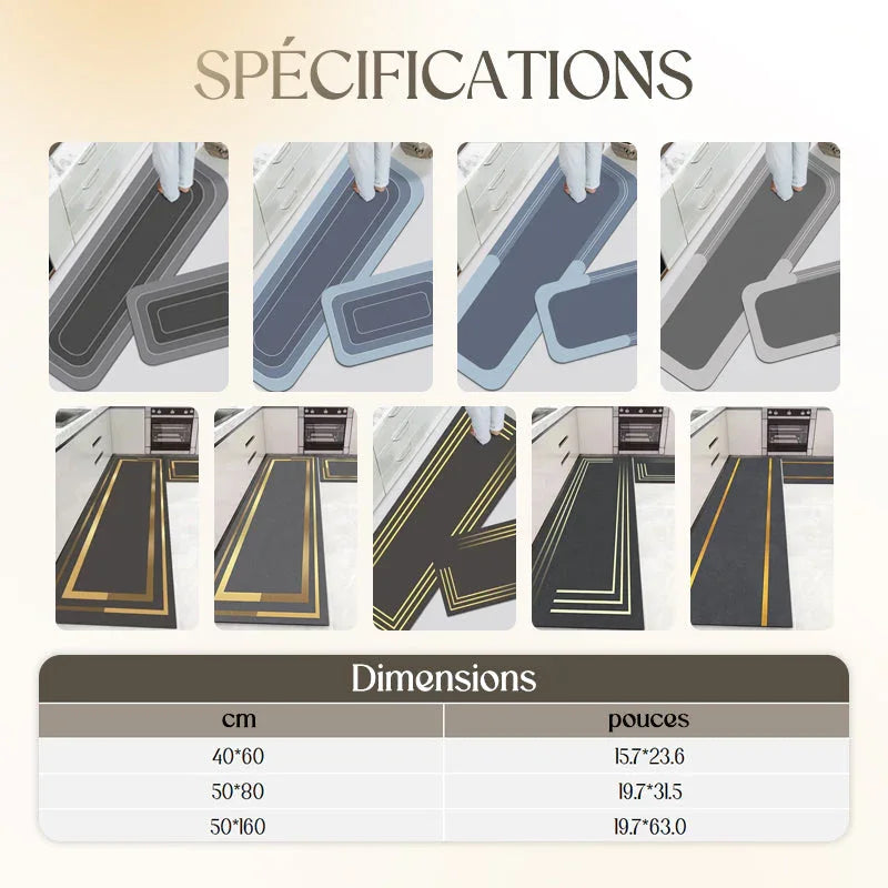 ✨FLASH-SALE –49 %🔥 Alfombrillas antideslizantes de gran absorción