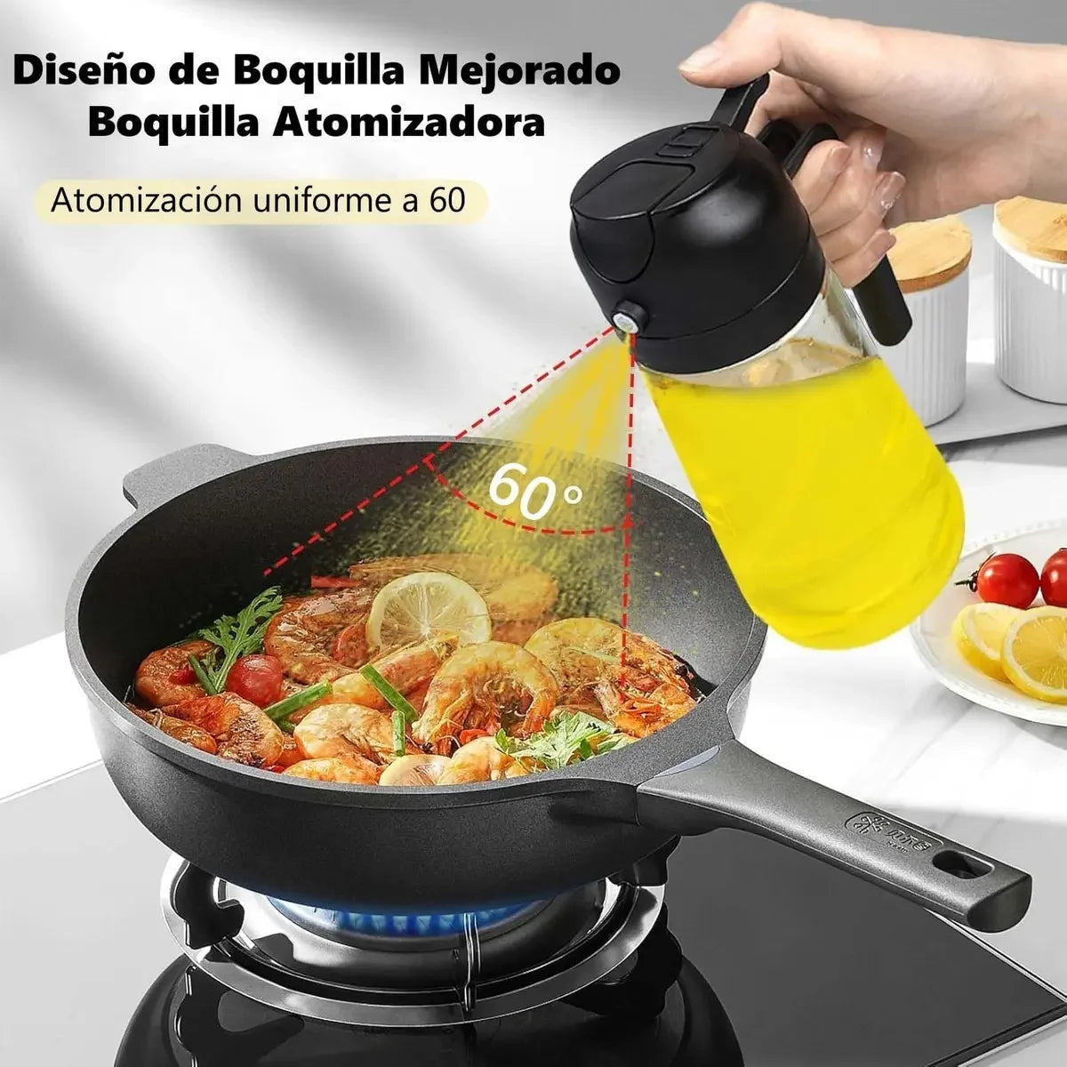 OilClic™ – Dispensador inteligente 2 en 1