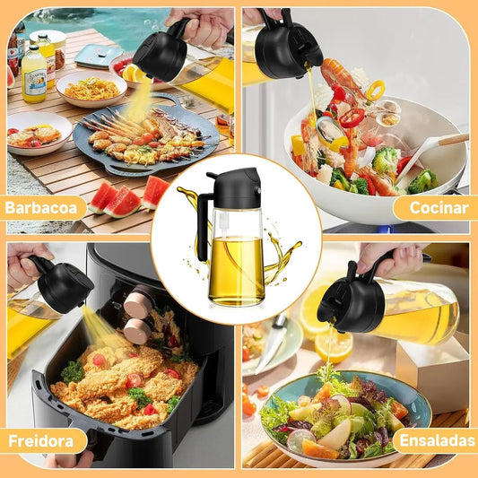 OilClic™ – Dispensador inteligente 2 en 1